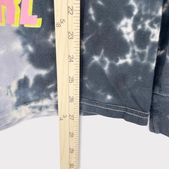 Nickelodeon Gray Tie Dye 90s Girl Graphic Long Sleeve Tee Size Small - Picture 8 of 9